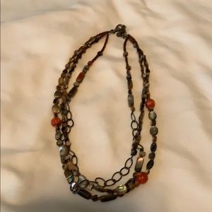 Silpada necklace three strands hooked together!